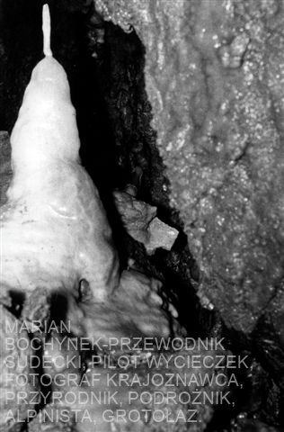 J. Środkowa - stalagmit